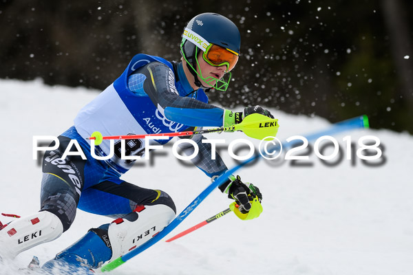 Bayerische Schülermeisterschaft Slalom 28.01.2018