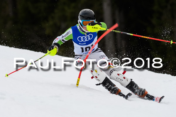 Bayerische Schülermeisterschaft Slalom 28.01.2018