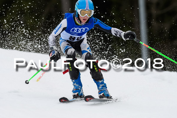 Bayerische Schülermeisterschaft Slalom 28.01.2018