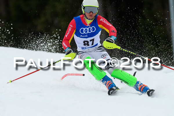 Bayerische Schülermeisterschaft Slalom 28.01.2018