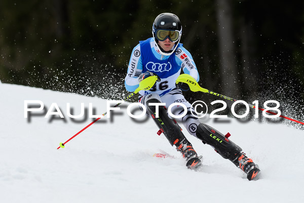 Bayerische Schülermeisterschaft Slalom 28.01.2018