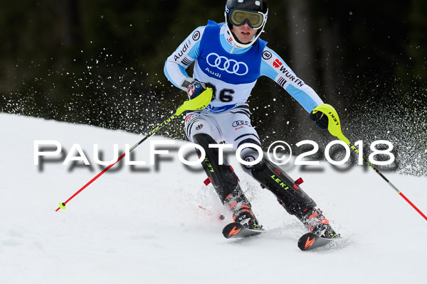 Bayerische Schülermeisterschaft Slalom 28.01.2018