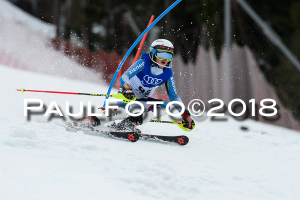 Bayerische Schülermeisterschaft Slalom 28.01.2018