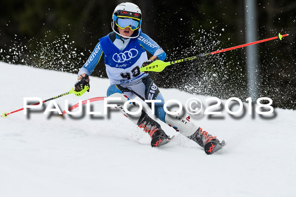 Bayerische Schülermeisterschaft Slalom 28.01.2018