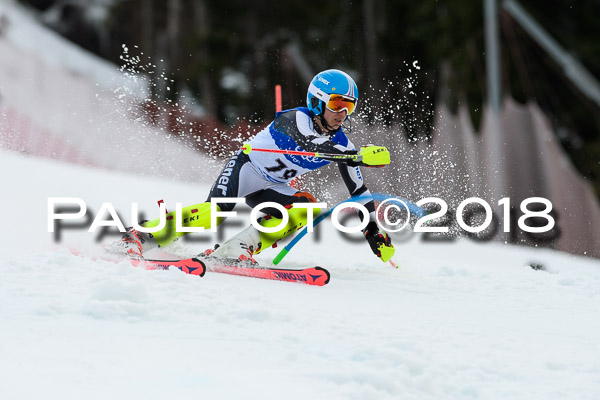 Bayerische Schülermeisterschaft Slalom 28.01.2018