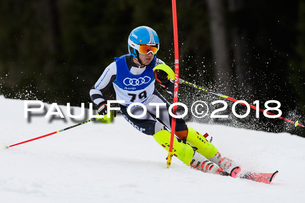 Bayerische Schülermeisterschaft Slalom 28.01.2018