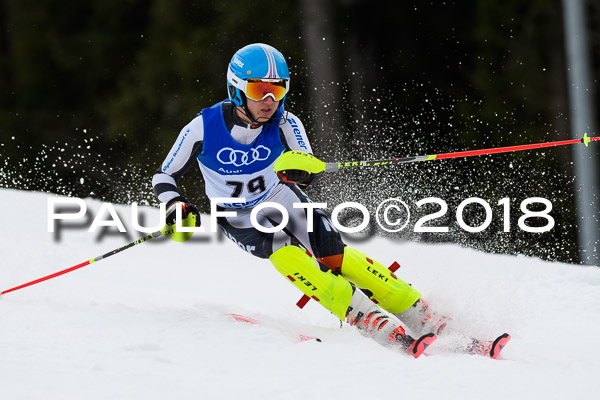 Bayerische Schülermeisterschaft Slalom 28.01.2018