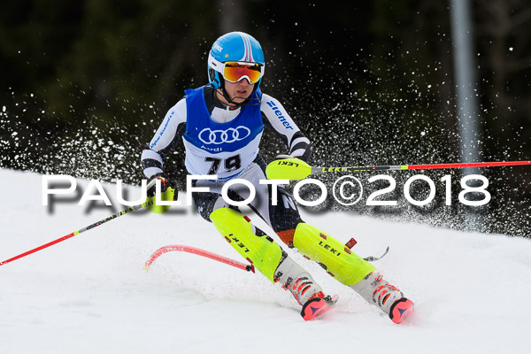 Bayerische Schülermeisterschaft Slalom 28.01.2018