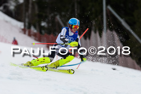 Bayerische Schülermeisterschaft Slalom 28.01.2018