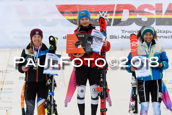 Bayerische Schülermeisterschaft Slalom 28.01.2018