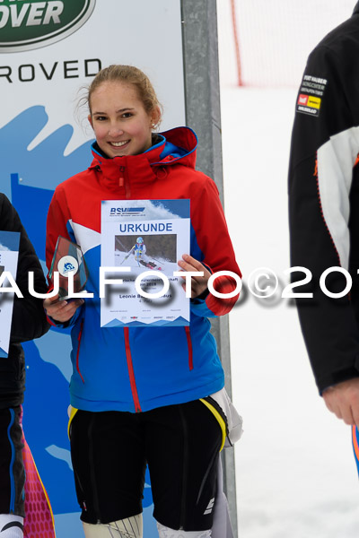 Bayerische Schülermeisterschaft Slalom 28.01.2018