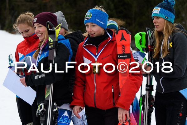 Bayerische Schülermeisterschaft Slalom 28.01.2018