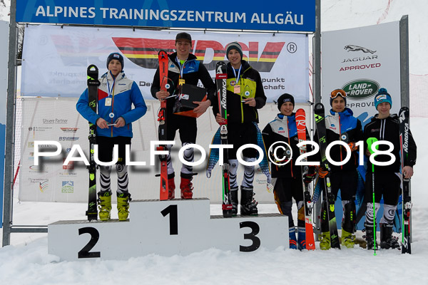 Bayerische Schülermeisterschaft Slalom 28.01.2018