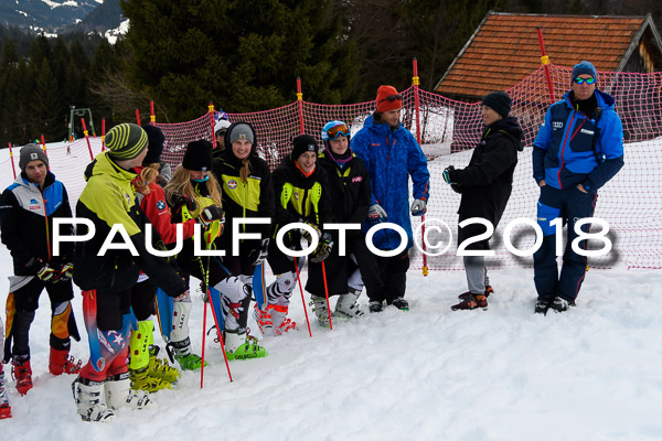 Bayerische Schülermeisterschaft Slalom 28.01.2018