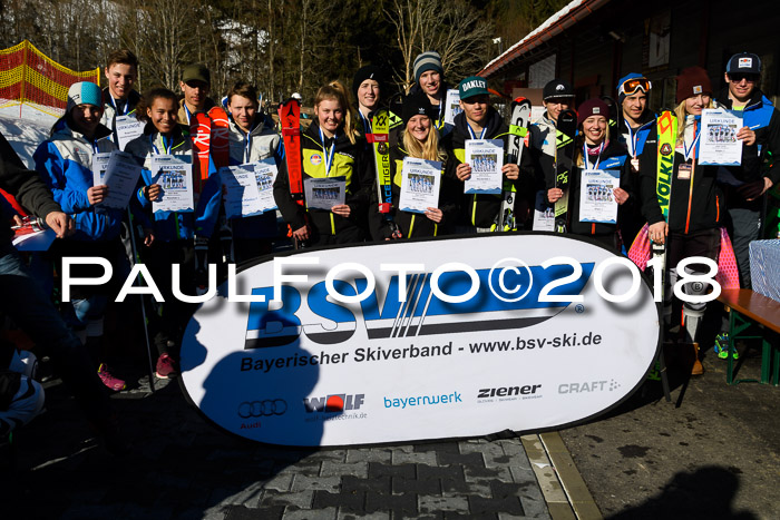 Bayerische Schülermeisterschaft Team PSL 29.01.2018