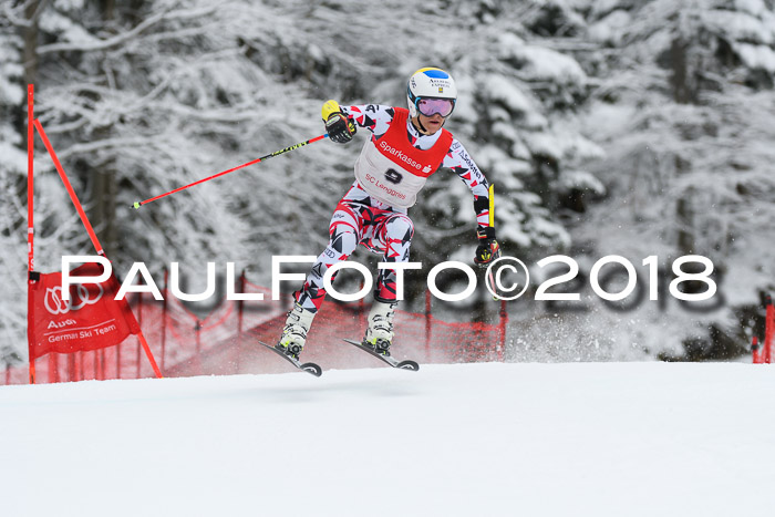 FIS NJR Riesenslalom Herren Lenggries 2.2.2018