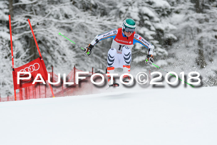 FIS NJR Riesenslalom Herren Lenggries 2.2.2018