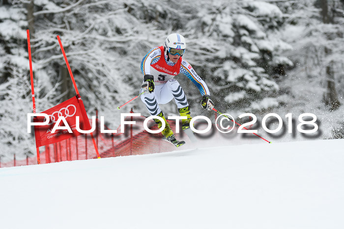 FIS NJR Riesenslalom Herren Lenggries 2.2.2018