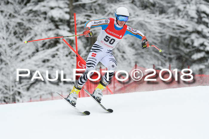 FIS NJR Riesenslalom Herren Lenggries 2.2.2018