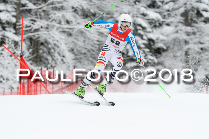 FIS NJR Riesenslalom Herren Lenggries 2.2.2018