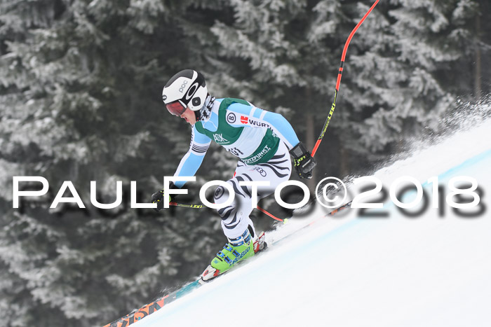 FIS Super-G Herren 08.02.2018