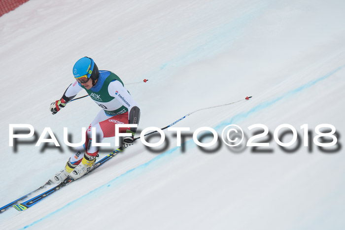 FIS Super-G Herren 08.02.2018