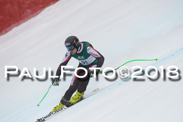 FIS Super-G Herren 08.02.2018