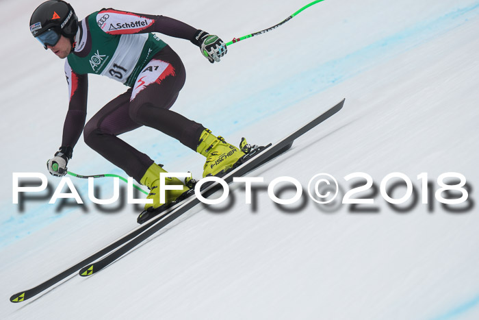 FIS Super-G Herren 08.02.2018