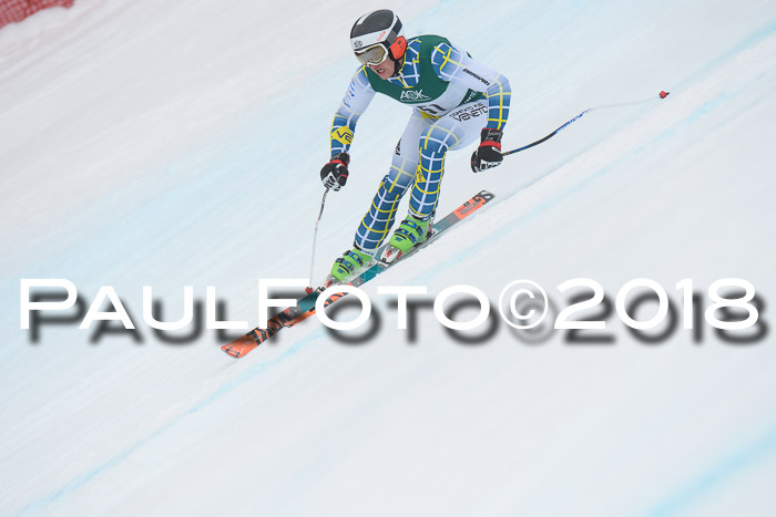 FIS Super-G Herren 08.02.2018