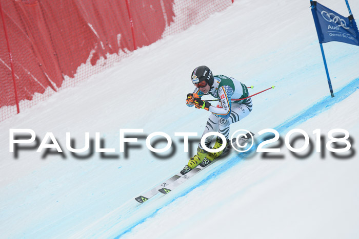 FIS Super-G Herren 08.02.2018