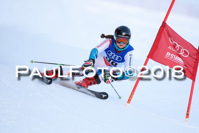 FIS Riesenslalom, Damen + Herren, Oberjoch, Bay. Jugendmeisterschaft, 14.02.2018