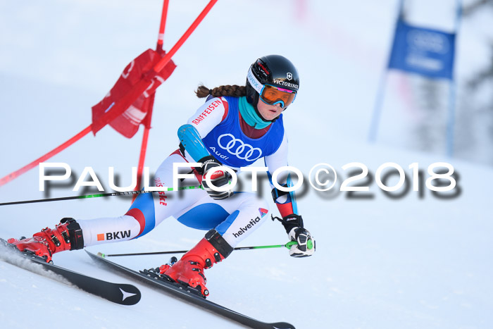 FIS Riesenslalom, Damen + Herren, Oberjoch, Bay. Jugendmeisterschaft, 14.02.2018