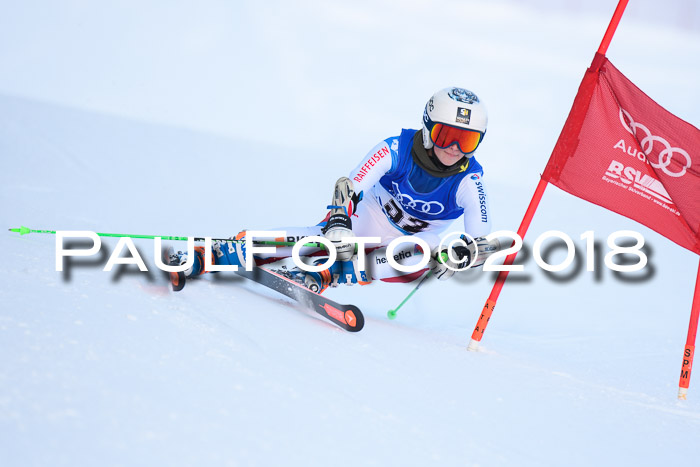 FIS Riesenslalom, Damen + Herren, Oberjoch, Bay. Jugendmeisterschaft, 14.02.2018