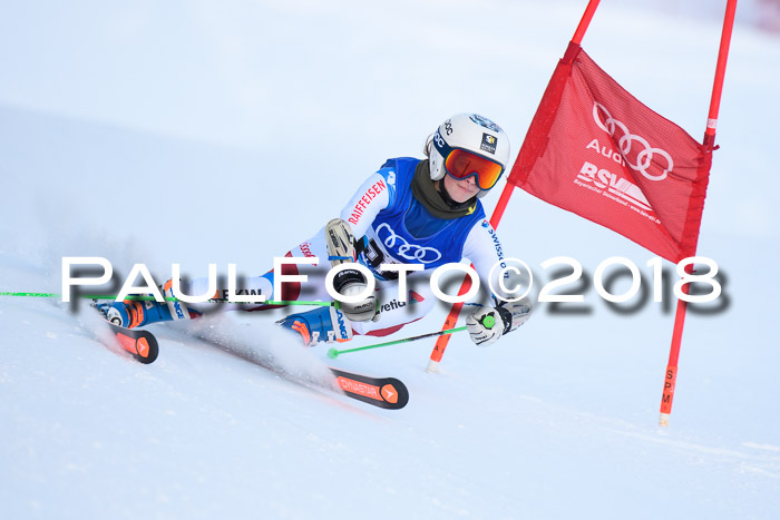 FIS Riesenslalom, Damen + Herren, Oberjoch, Bay. Jugendmeisterschaft, 14.02.2018