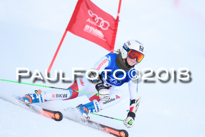 FIS Riesenslalom, Damen + Herren, Oberjoch, Bay. Jugendmeisterschaft, 14.02.2018