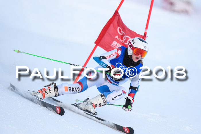 FIS Riesenslalom, Damen + Herren, Oberjoch, Bay. Jugendmeisterschaft, 14.02.2018