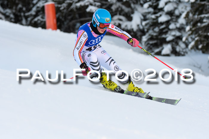 FIS Riesenslalom, Damen + Herren, Oberjoch, Bay. Jugendmeisterschaft, 14.02.2018