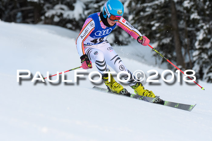 FIS Riesenslalom, Damen + Herren, Oberjoch, Bay. Jugendmeisterschaft, 14.02.2018