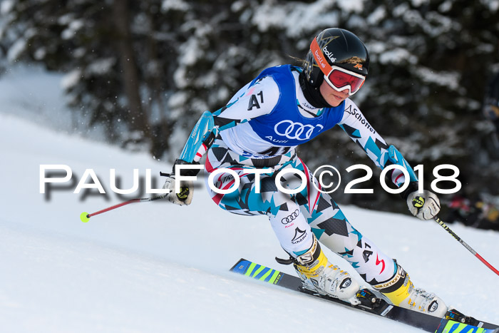 FIS Riesenslalom, Damen + Herren, Oberjoch, Bay. Jugendmeisterschaft, 14.02.2018