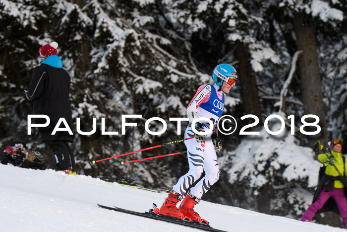 FIS Riesenslalom, Damen + Herren, Oberjoch, Bay. Jugendmeisterschaft, 14.02.2018