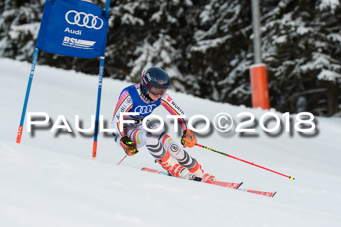 FIS Riesenslalom, Damen + Herren, Oberjoch, Bay. Jugendmeisterschaft, 14.02.2018