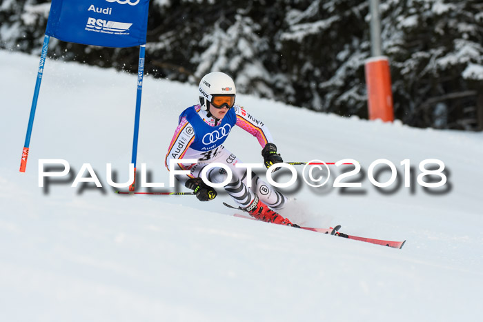 FIS Riesenslalom, Damen + Herren, Oberjoch, Bay. Jugendmeisterschaft, 14.02.2018