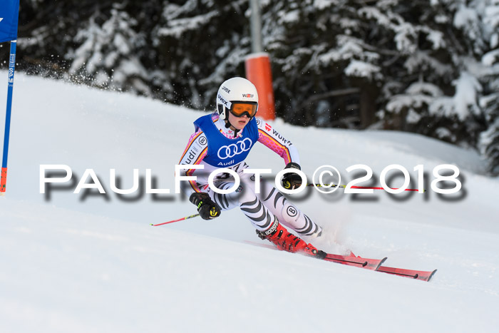 FIS Riesenslalom, Damen + Herren, Oberjoch, Bay. Jugendmeisterschaft, 14.02.2018