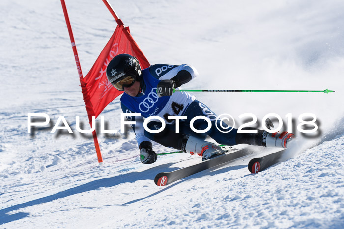 FIS Riesenslalom, Damen + Herren, Oberjoch, Bay. Jugendmeisterschaft, 14.02.2018