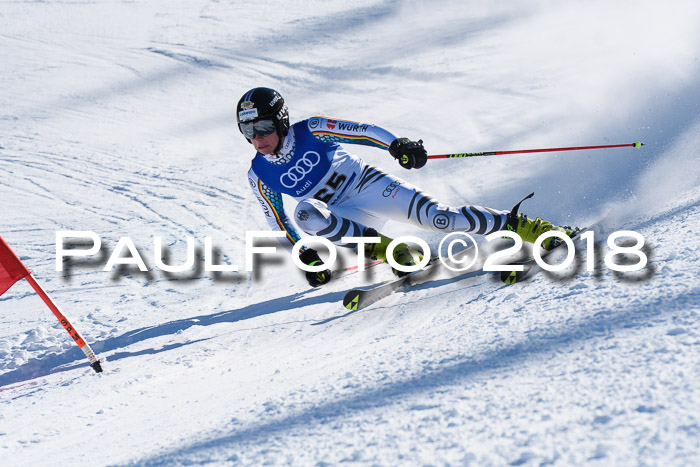 FIS Riesenslalom, Damen + Herren, Oberjoch, Bay. Jugendmeisterschaft, 14.02.2018