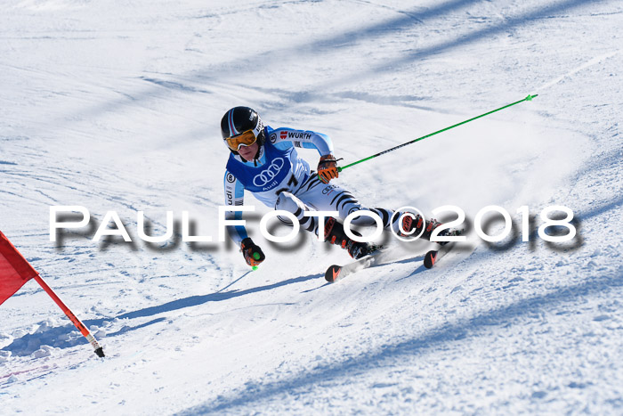 FIS Riesenslalom, Damen + Herren, Oberjoch, Bay. Jugendmeisterschaft, 14.02.2018