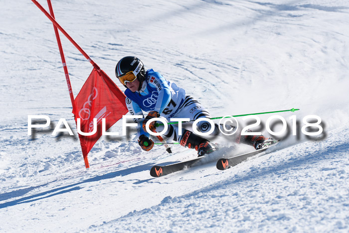 FIS Riesenslalom, Damen + Herren, Oberjoch, Bay. Jugendmeisterschaft, 14.02.2018