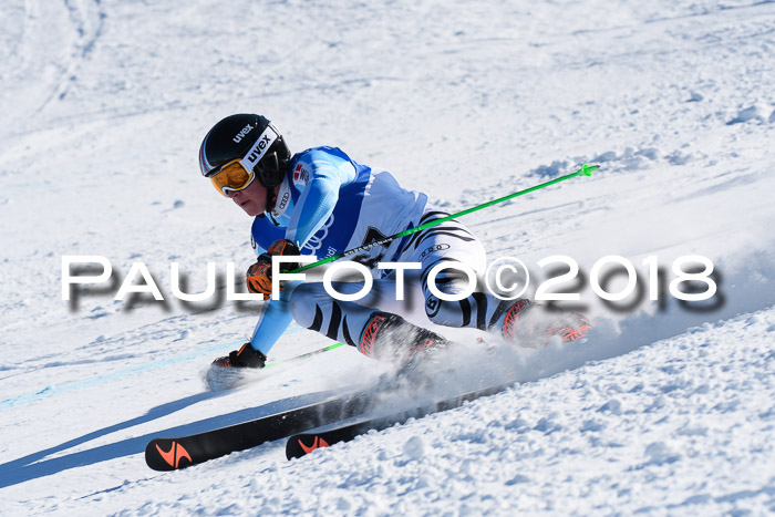 FIS Riesenslalom, Damen + Herren, Oberjoch, Bay. Jugendmeisterschaft, 14.02.2018