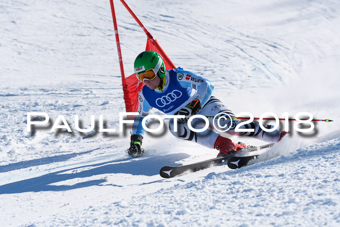 FIS Riesenslalom, Damen + Herren, Oberjoch, Bay. Jugendmeisterschaft, 14.02.2018