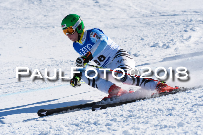 FIS Riesenslalom, Damen + Herren, Oberjoch, Bay. Jugendmeisterschaft, 14.02.2018